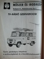 NYSA furgon : TV- és rádió szervizkocsi